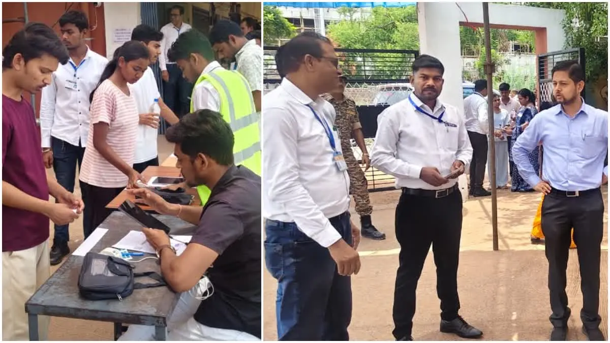 NEET-UG 2026 Durg & MCB: दुर्ग और मनेंद्रगढ़ में कड़ी सुरक्षा के बीच नीट पुनर्परीक्षा संपन्न; बायोमेट्रिक जांच के बाद मिला प्रवेश