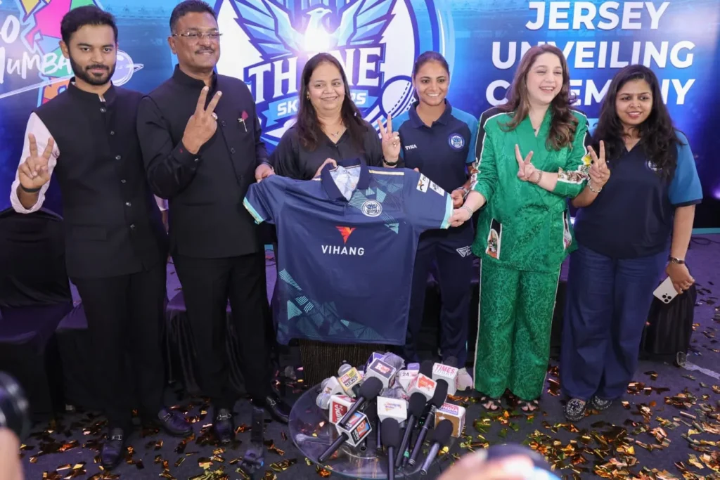 Women’s T20 Mumbai League: W20 लीग से पहले ठाणे स्काईराइजर्स ने लॉन्च की जर्सी, खिताब जीतने के इरादे से उतरेगी टीम