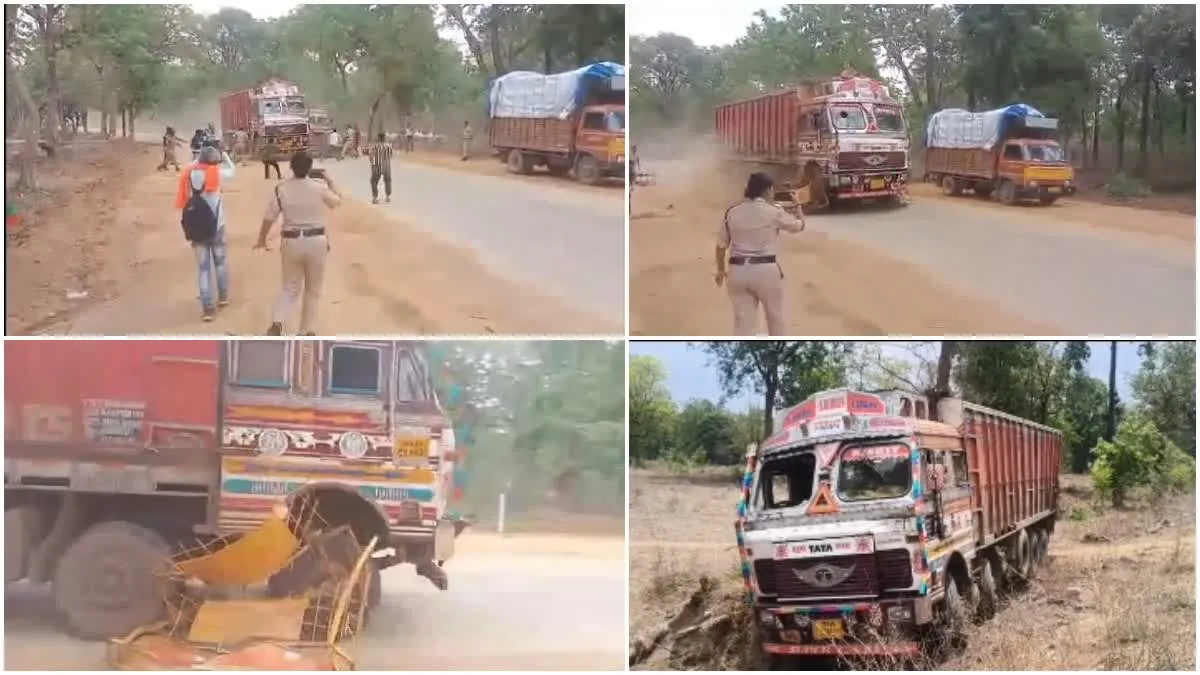 Rajnandgaon News: मासूम को कुचलकर भागा ट्रक; पुलिस की बैरिकेडिंग तोड़कर भागने वाले आरोपी को ग्रामीणों-पुलिस ने पकड़ा