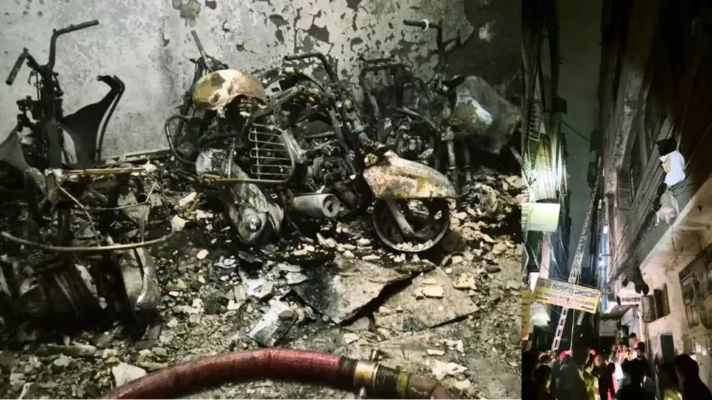 Delhi Fire News: तुगलकाबाद की बिल्डिंग में लगी भीषण आग; पार्किंग में खड़ी गाड़ियां बनीं मौत का कारण, 3 लोगों की दर्दनाक मौत