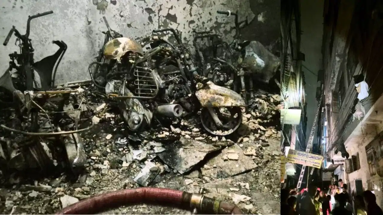 Delhi Fire News: तुगलकाबाद की बिल्डिंग में लगी भीषण आग; पार्किंग में खड़ी गाड़ियां बनीं मौत का कारण, 3 लोगों की दर्दनाक मौत