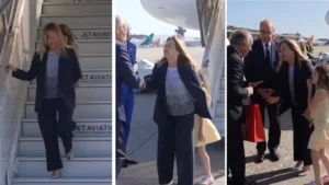 G-7 Summit Viral Video: इटली की पीएम जियोर्जिया मेलोनी की बेटी का वीडियो वायरल; कैमरे के सामने शर्माती नजर आईं जिनेव्रा