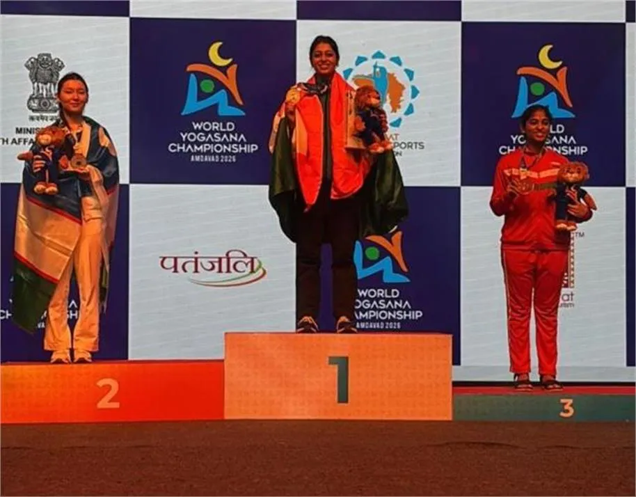 World Yogasana Championship: हिसार की बेटी मधु वर्मा ने वर्ल्ड चैंपियनशिप में जीता गोल्ड; 78 देशों के खिलाड़ियों को दी मात