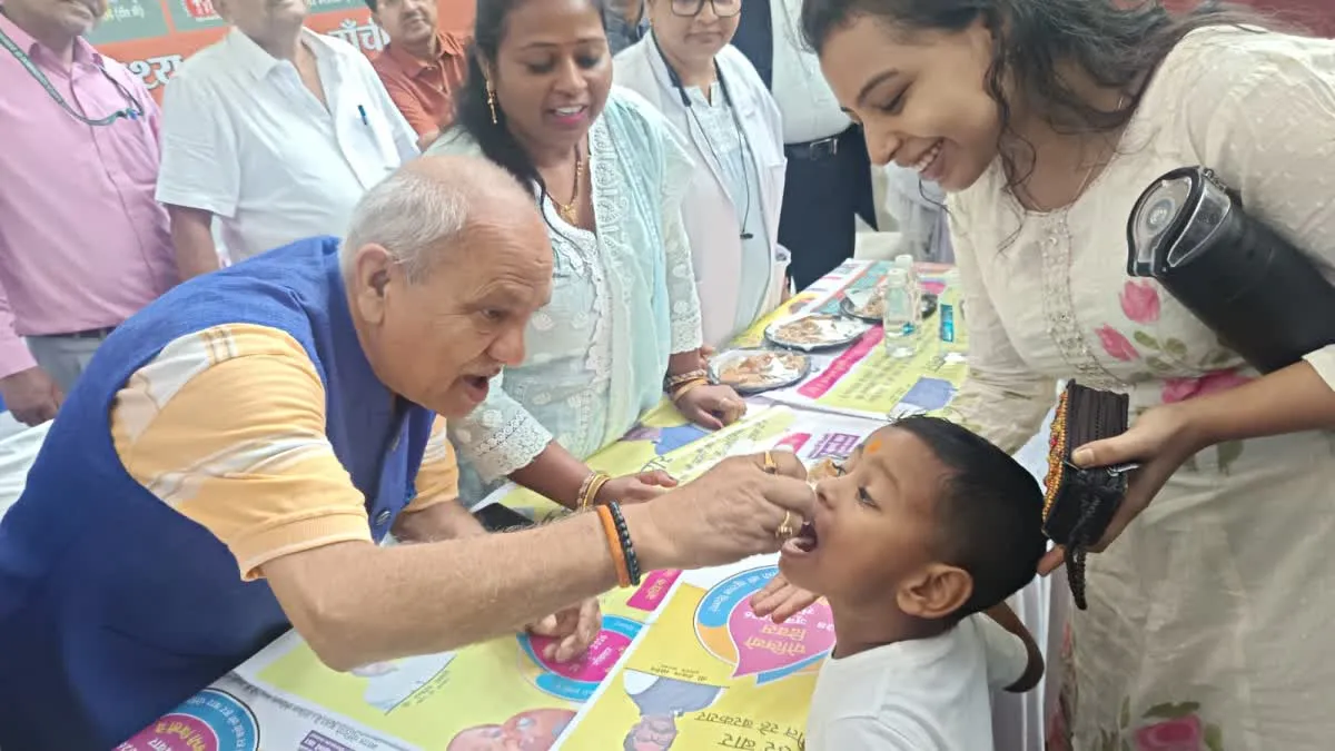 रांची: राष्ट्रीय पल्स पोलियो अभियान का हुआ शुभारंभ, 61 लाख बच्चों को पोलियो मुक्त भारत के लिए मिलेगी खुराक