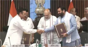 Water Crisis Solution: अमित शाह की मौजूदगी में हरियाणा-राजस्थान के बीच बड़ा करार; पेयजल और बांध परियोजनाओं को मिलेगी गति