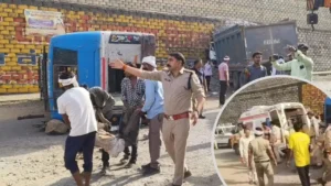 Katni Bus Accident: कटनी में भीषण सड़क हादसा; हाइवा से टकराकर पलटी बस, 5 लोगों की मौत और कई घायल