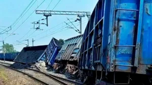 Palamu Rail Accident: पलामू के राजहरा स्टेशन पर बड़ा रेल हादसा, कोयले से लदी मालगाड़ी के 18 डिब्बे पटरी से उतरे