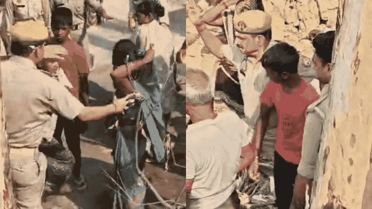 Pratapgarh Police Controversy: प्रतापगढ़ में एसओ ने दुधमुंहे बच्चे को गोद में लिए महिला को जड़ा थप्पड़, वीडियो वायरल