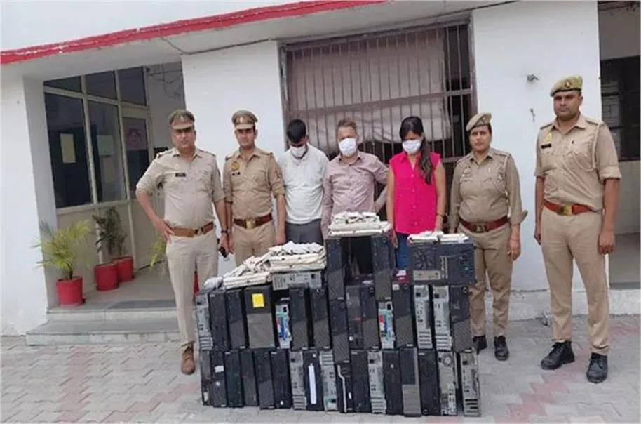 Noida Fake Call Center Bust: नोएडा में करोड़ों की ठगी करने वाले फर्जी कॉल सेंटर का पर्दाफाश, 3 गिरफ्तार