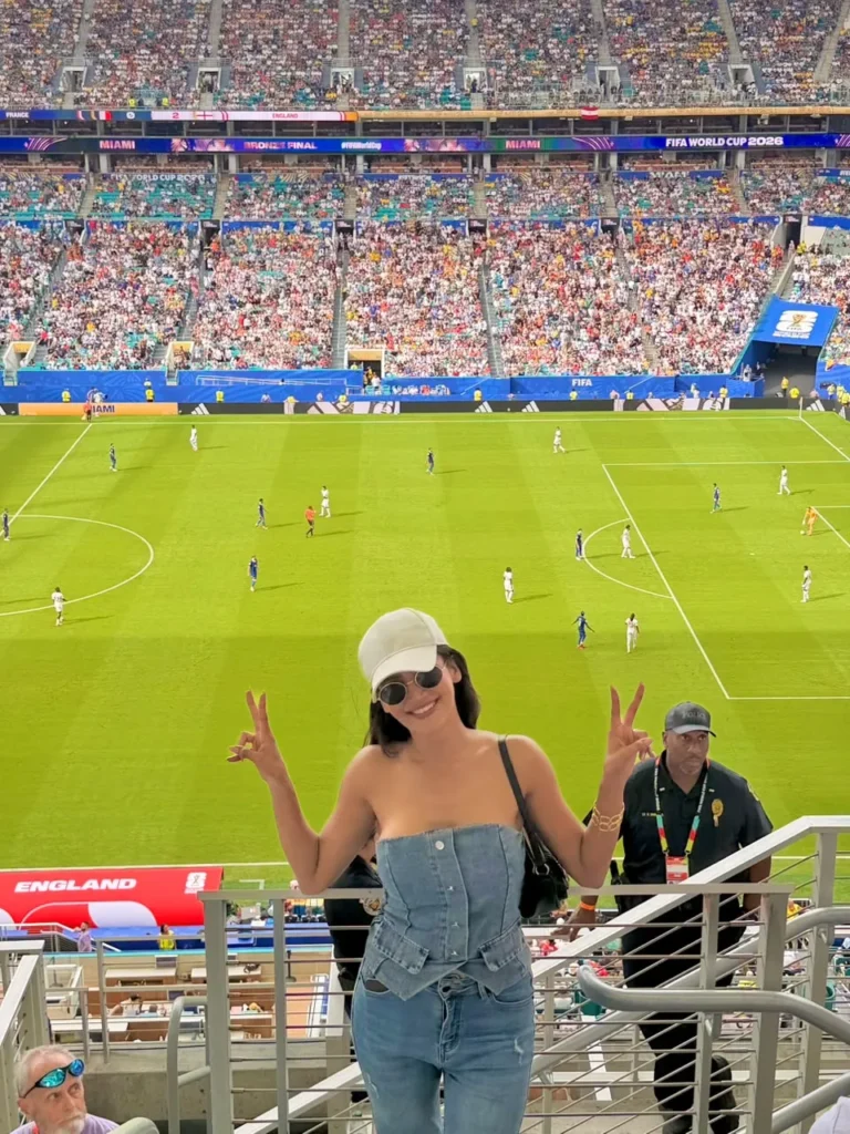 Sonia Bansal at FIFA World Cup 2026: फीफा वर्ल्ड कप में छाया सोनिया बंसल का ग्लैमरस अंदाज, वायरल हुईं स्टनिंग तस्वीरें