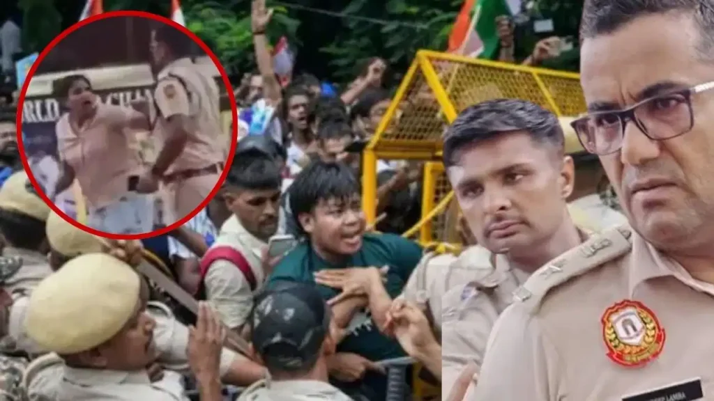 Delhi Police News: महिला को थप्पड़ मारने वाले एडिशनल डीसीपी संदीप लांबा पर एक्शन, कनॉट प्लेस से हटाए गए