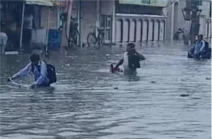 जींद के नरवाना में सावन की पहली बारिश ने खोली नगर परिषद की पोल, सड़कें बनीं दरिया