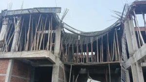 शहडोल हादसा: निर्माणाधीन मकान की छत गिरी, 3 मजदूर घायल; 2 की हालत गंभीर
