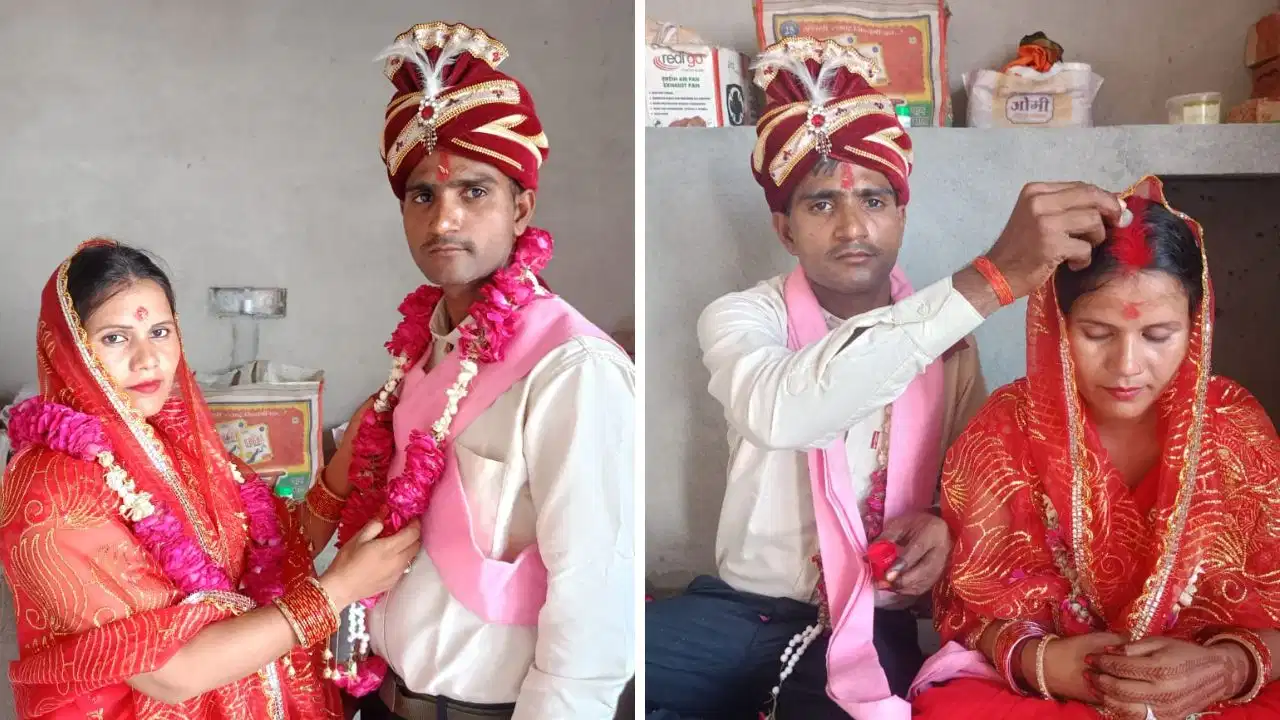 जौनपुर की शाहजहां बानो बनीं ‘प्रतीक्षा’: सनातन धर्म अपनाकर बरेली के आश्रम में प्रेमी पवन संग रचाया विवाह