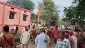 बड़वानी में इंसान और पशु के प्रेम की अनोखी मिसाल: ‘मालण बाबा’ बकरे की ढोल-धमाकों और हिंदू रीति-रिवाजों से निकली अंतिम यात्रा