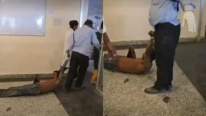 बिहार के DMCH में अमानवीयता की हद: गार्ड ने टूटे पैर वाले लावारिस मरीज को जमीन पर घसीटा, अधीक्षक ने मांगी माफी