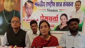 छिंदवाड़ा: छात्रसंघ चुनाव को लेकर कांग्रेस का हमला— “अप्रत्यक्ष प्रणाली से चुनाव हुए तो बीजेपी करेगी खरीद-फरोख्त