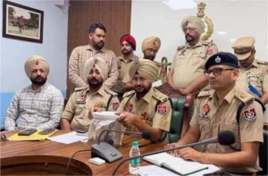 फरीदकोट पुलिस की बड़ी कार्रवाई: 522 ग्राम हेरोइन के साथ तस्कर गिरफ्तार, रिमांड पर 9mm जुगाना पिस्टल और कारतूस बरामद