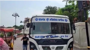 अमृतसर दरबार साहिब विरासती मार्ग पर SGPC बसों में तोड़फोड़: फायरिंग की भी आशंका, पुलिस ने शुरू की जांच