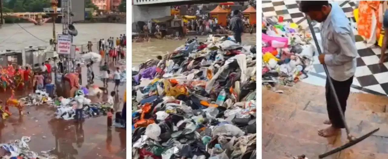 हरिद्वार में कांवड़ मेले के समापन के बाद महा-सफाई अभियान, घाटों और सड़कों से हटाया जा रहा 7000 मीट्रिक टन कचरा