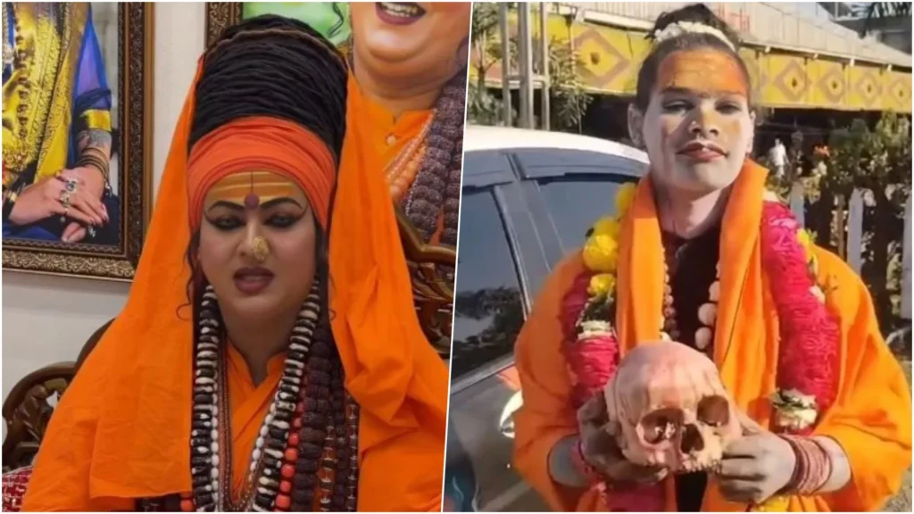 उज्जैन में जलती चिता से मांस खाने का सनसनीखेज वीडियो वायरल; किन्नर अखाड़ा की महामंडलेश्वर बताने वाली काली नंद गिरी पर संतों का गुस्सा