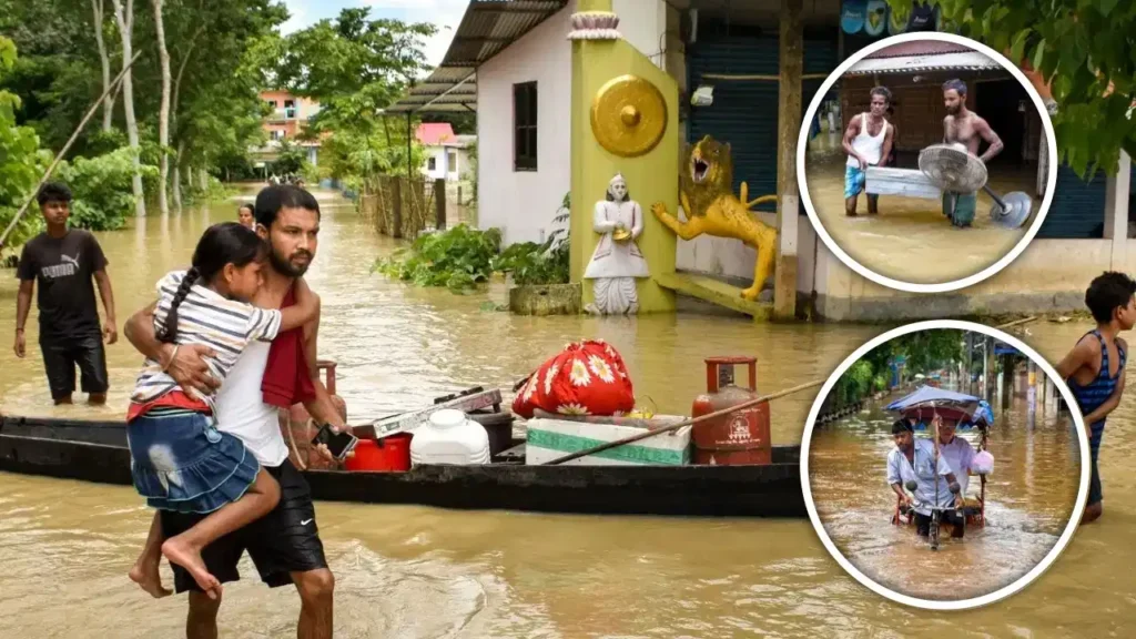 केरल और असम में बारिश-बाढ़ का तांडव: केरल में 25 और असम में 87 मौतें; 8 जिलों में रेड अलर्ट जारी