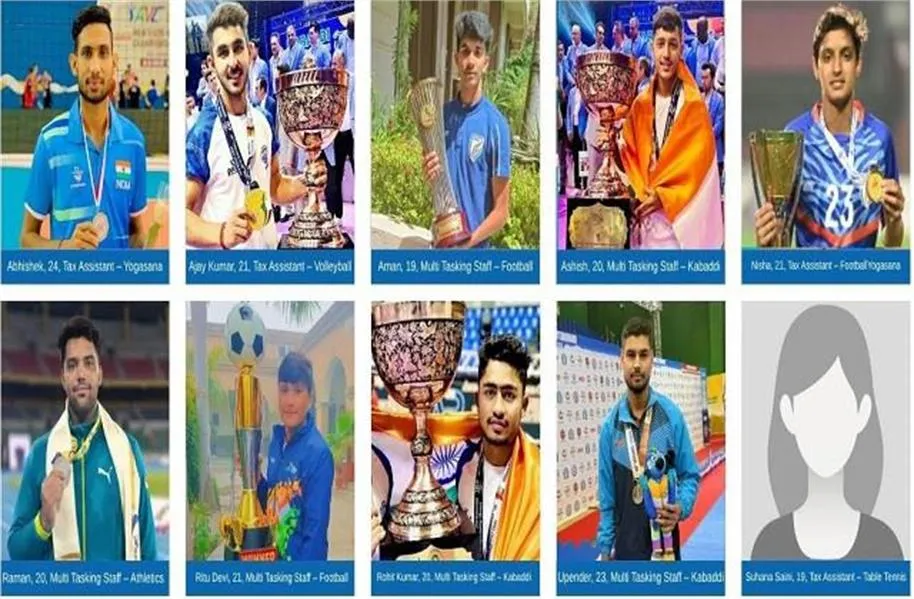 हरियाणा के होनहारों को मुंबई आयकर विभाग में मिली सरकारी नौकरी: कबड्डी, फुटबॉल और टेबल टेनिस के 10 खिलाड़ियों की हुई नियुक्ति