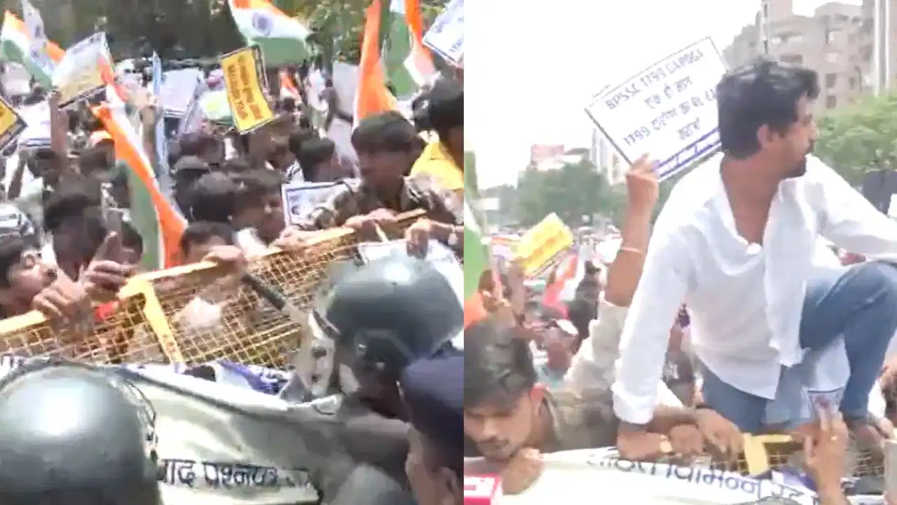 पटना में 70वीं BPSC परीक्षा रद्द करने की मांग पर हंगामा: छात्रों ने तोड़े बैरिकेड्स, सीएम आवास घेराव मार्च में पुलिस से झड़प