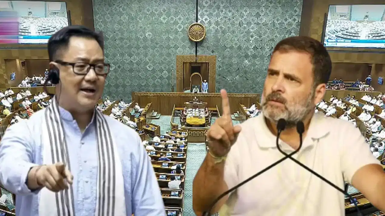 संसद का गतिरोध बरकरार: रिजिजू ने मांगा सहयोग, राहुल गांधी बोले— “अमित शाह के बयान के बिना नहीं चलेगा सदन”