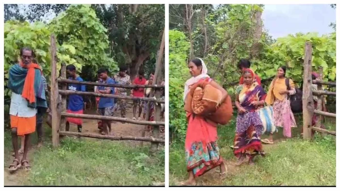 Chhattisgarh Wild Elephant News: तपकरा में घर के पास 29 हाथियों का डेरा, वन विभाग ने परिवार को बगियाकानी किया शिफ्ट