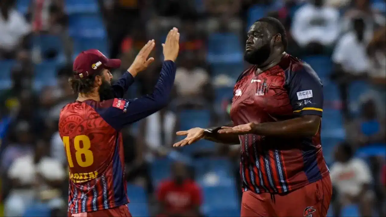 CPL 2026 ABF vs TKR: रहकीम कॉर्नवॉल के ऑलराउंड खेल से जीता एंटीगा फाल्कंस, ट्रिनबागो को 8 रन से हराया