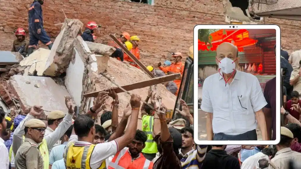 Delhi News: सत्य निकेतन में 5 मंजिला इमारत ढहने पर बड़ा एक्शन, साउथ जोन DC समेत 4 इंजीनियर निलंबित; मजिस्ट्रेट जांच शुरू