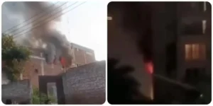 Faridabad Fire News: फरीदाबाद में दो जगहों पर भीषण आग, डबुआ-पाली रोड की रबर फैक्ट्री में जलीं 2 गाड़ियां; आनंद विला के फ्लैट में भी भड़कीं लपटें