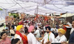 Gurdaspur News: ‘आप’ के विरोध के बावजूद गुरदासपुर पहुंची भाजपा की ‘नशा मुक्त पंजाब यात्रा’; लालपुरा ने सरकार को घेरा