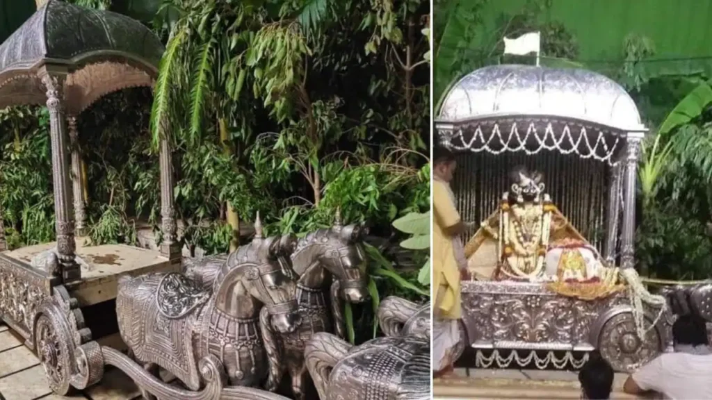 Vrindavan Silver Chariot News: बांके बिहारी मंदिर के चांदी के रथ पर मचा घमासान, सेवायतों और प्रबंधन आमने-सामने