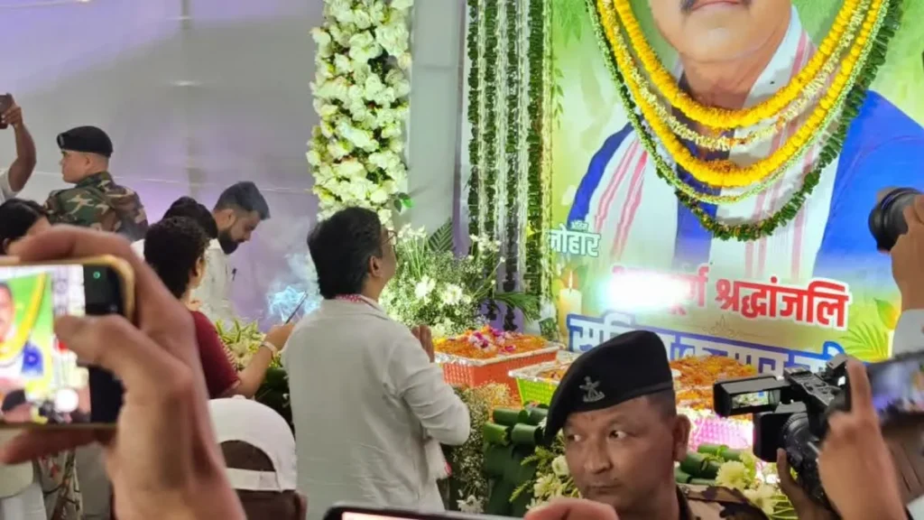 Sudivya Kumar Sonu Shradh: ‘जेएमएम के लिए अपूरणीय क्षति’; सुदिव्य सोनू के श्राद्ध कर्म में भावुक हुए मुख्यमंत्री हेमंत सोरेन
