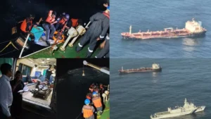 Indian Coast Guard Rescue MT Seagull 9: ओडिशा तट के पास समुद्र में फंसे विदेशी केमिकल टैंकर को बचाया, 23 क्रू मेंबर सुरक्षित