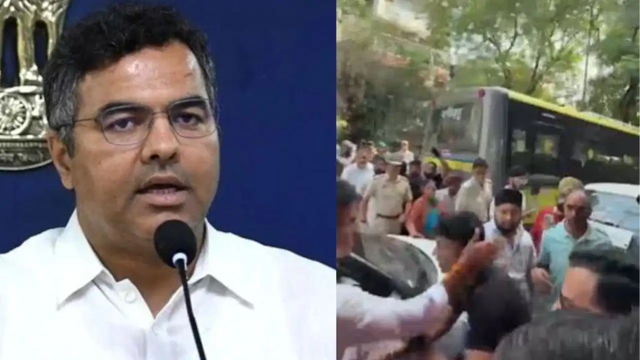 दिल्ली के मंत्री प्रवेश वर्मा पर लगा गंभीर आरोप: सड़क निरीक्षण के दौरान युवक को थप्पड़ मारने का वीडियो वायरल