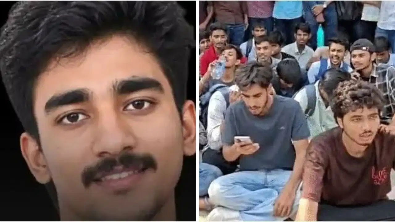 RTU Kota News: हॉस्टल में बीटेक छात्र की संदिग्ध मौत पर बवाल, पुलिस ने प्रदर्शनकारी छात्रों पर किया लाठीचार्ज