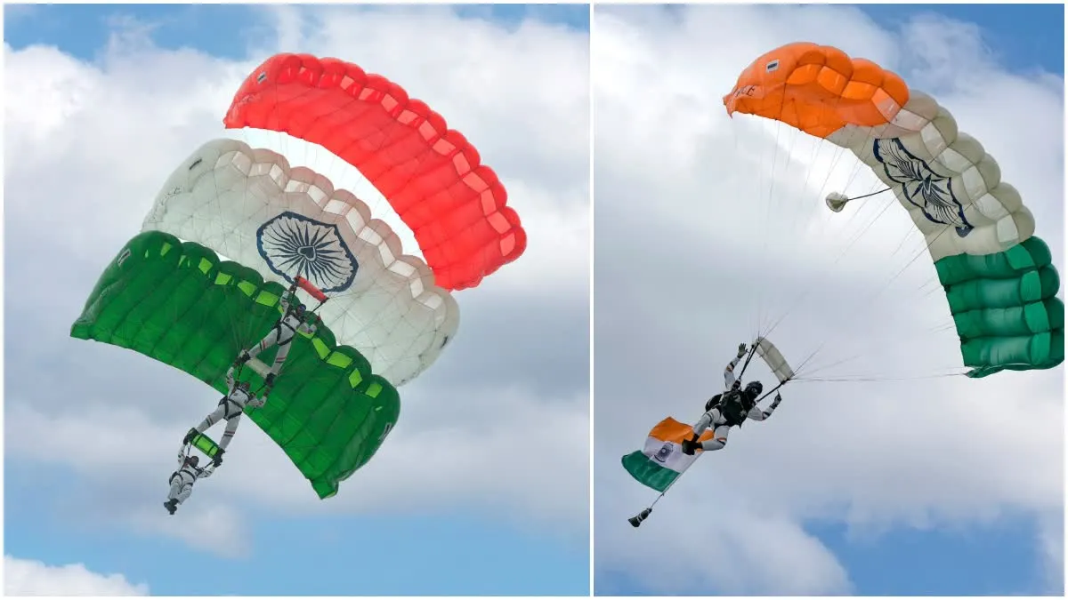 Indian Air Force Akashganga Team Raipur: छत्तीसगढ़ राज्योत्सव में छाएगा वायु सेना की ‘आकाशगंगा’ टीम का रोमांच, 8000 फीट की ऊंचाई से लगाएंगे छलांग