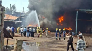 Chhattisgarh Industrial Fire: भिलाई की फैक्ट्री में कैमिकल ड्रम फटने से लगी आग, बाल-बाल बचे मजदूर