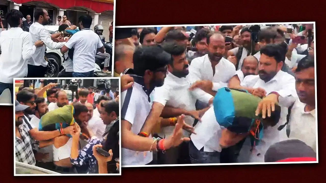 Delhi Protest News: चुनाव आयोग के खिलाफ प्रदर्शन के बीच दिल्ली में हंगामा, राहुल गांधी के खिलाफ नारे लगाने वाले कश्मीरी युवक की पिटाई