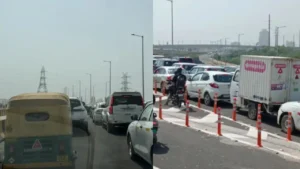 Barapullah Elevated Corridor: मयूर विहार से एम्स रूट पर भारी जाम, जंगपुरा के पास 4 गाड़ियां टकराईं; PWD को भेजा गया प्रस्ताव