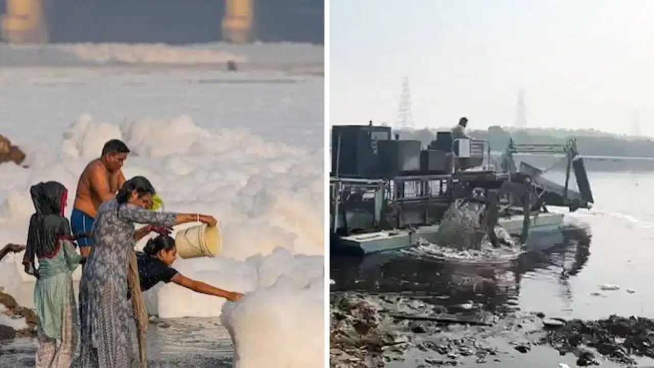 Yamuna Pollution Delhi: यमुना की सफाई पर सियासत, 43 परियोजनाओं से क्या बदलेगी तस्वीर?