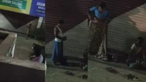 तेलंगाना की राजधानी हैदराबाद से सामने आया अजीबोगरीब मामला, चौराहे पर पुरुष कपड़े बदलकर पहनते दिखे साड़ी और ब्लाउज