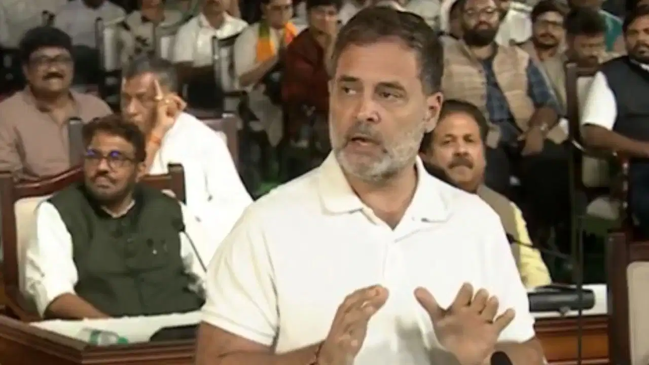 Rahul Gandhi on CEC Gyanesh Kumar: ‘इंडिया’ गठबंधन के जन महाभियोग कार्यक्रम में राहुल गांधी का बड़ा हमला, बोले— 2024 का लोकसभा चुनाव अवैध