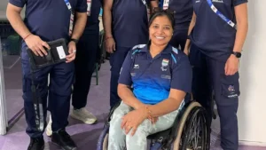 Suvarna Raj Gold Medal: महिलाओं के डिस्कस थ्रो में सुवर्णा राज का कमाल, 15.66 मीटर के थ्रो के साथ अपने नाम किया स्वर्ण पदक